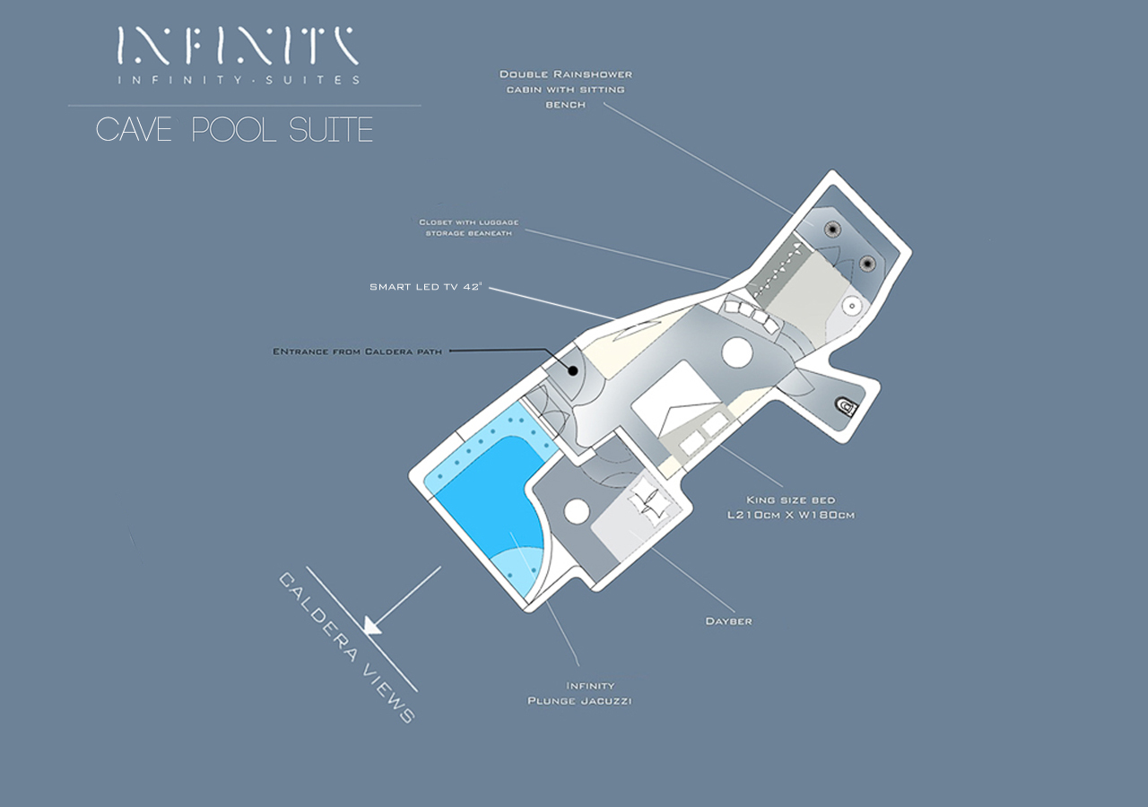 Cave Pool Suite Floor Plan