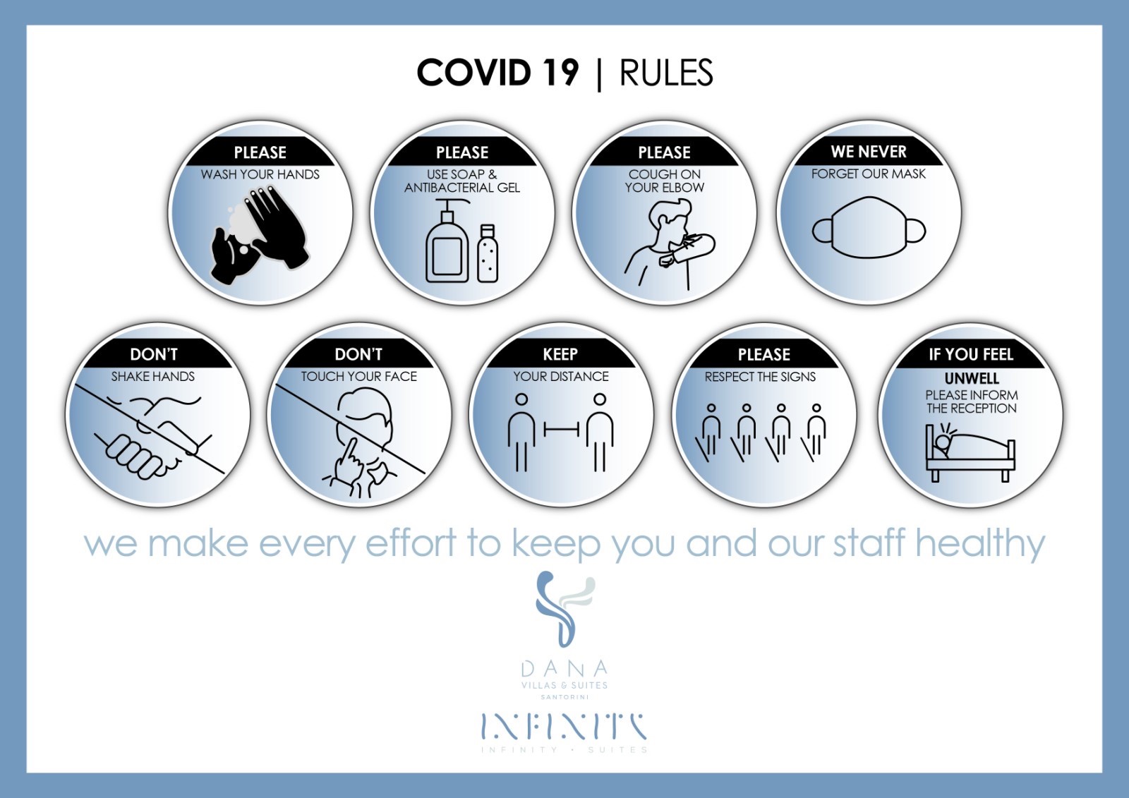 COVID 19 rules